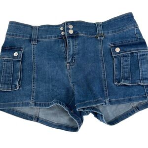 YMI Dark Blue Jean Shorts for Women NWOT